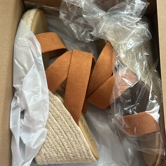 J. Crew Wide-strap espadrille mule wedges - Picture 6 of 6